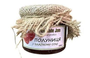 Джем полуниця у власному соці 330 мл НФ-00011220 фото