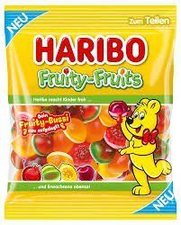 Желейні цукерки Haribo Fruity-Fruits 160 гр ФРУКТОВІ НФ-00014232 фото