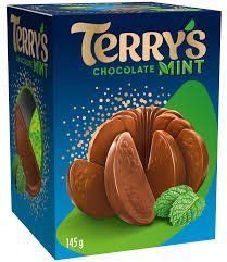 Шоколад апельсин Terrys Сhocolate зі смаком мяти 145 гр НФ-00014463 фото