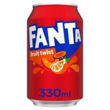 Напій газований Fanta Fruit Twist 330 гр 24 шт ящ НФ-00012260 фото