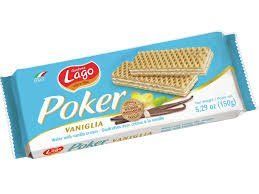 Вафлі Lago Poker Vaniglia 150 гр НФ-00014296 фото
