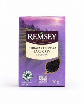 Чай цейлонський листовий Remsey earl grey 70 г НФ-00015702 фото