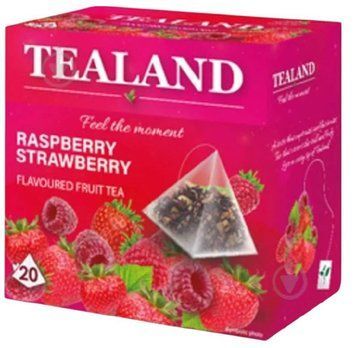 Чай фруктовий Tealand малина-полуниця 40 гр НФ-00006633 фото